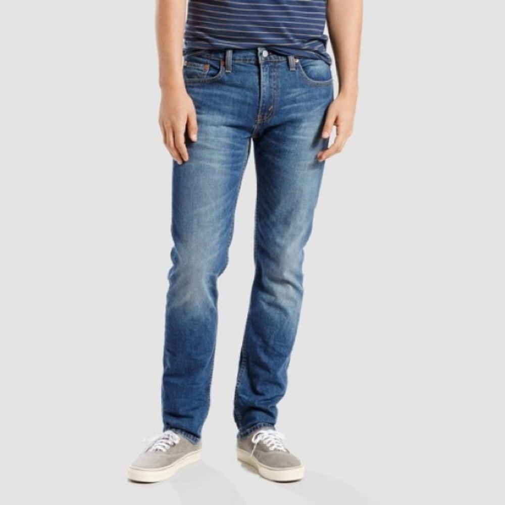 Levi blue jeans